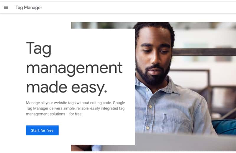 Google Tag Manager -käyttöönotto