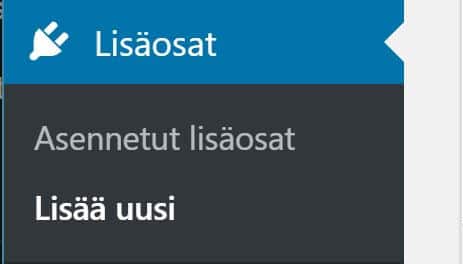 Lisää uusi lisäosa