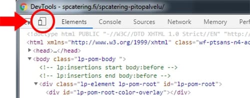 Varmista responsiivisuus koneella helposti