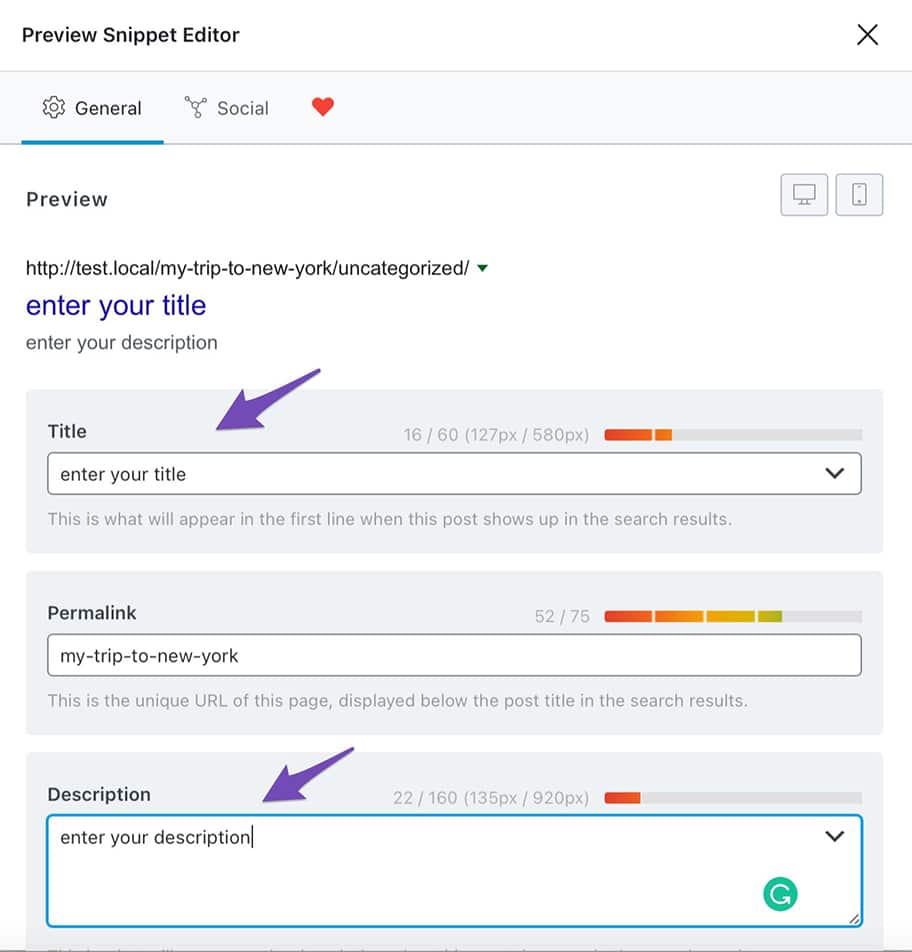 Metatiedot saa helposti täytettyä Rank Mathillä.