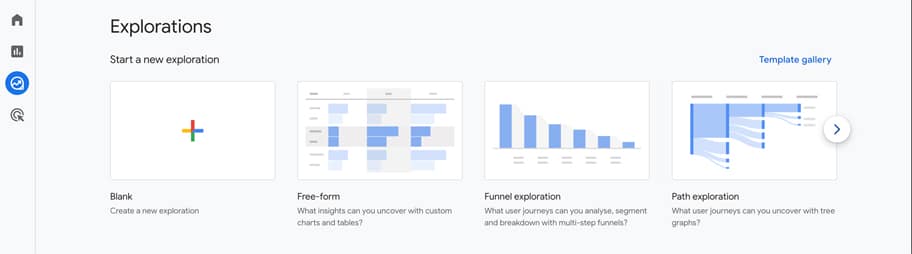 Explorations eli kartoitukset.