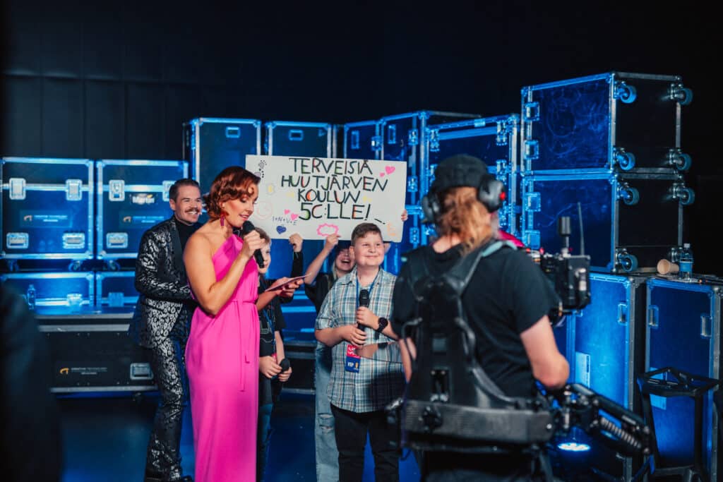 Elämä Lapselle -konsertin kuvaukset