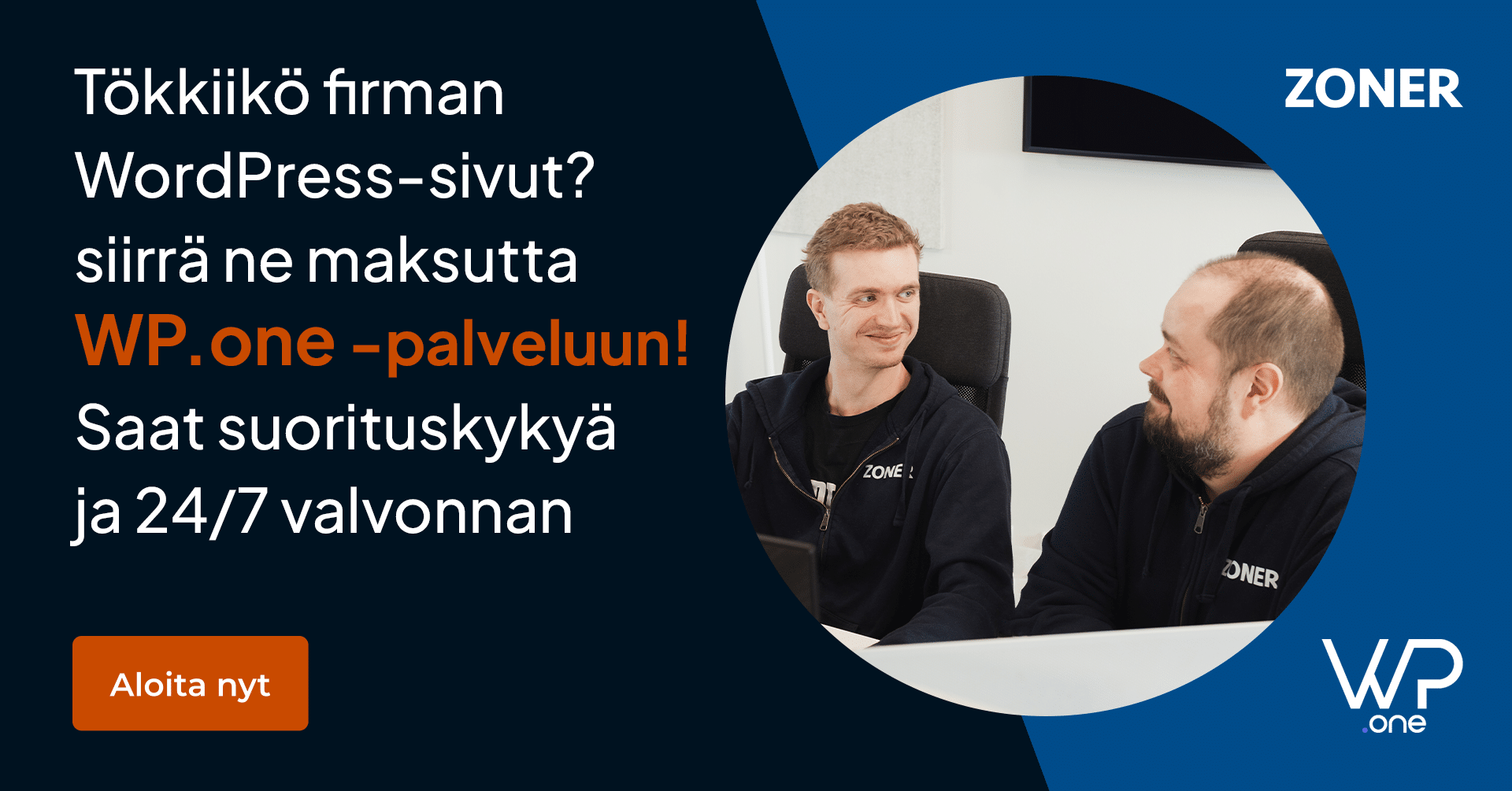 wp.one myyntibanneri
