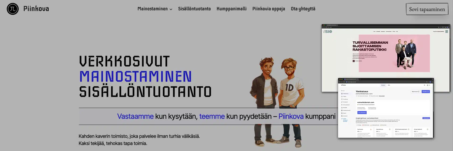 piinkova asiakastarina blogi herokuva